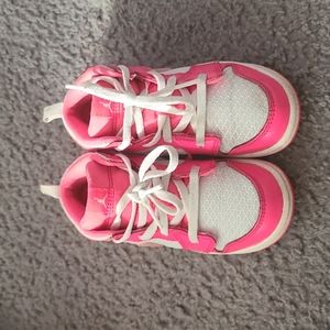 Nike Air Jordan 1 Mid GS Hyper Pink White